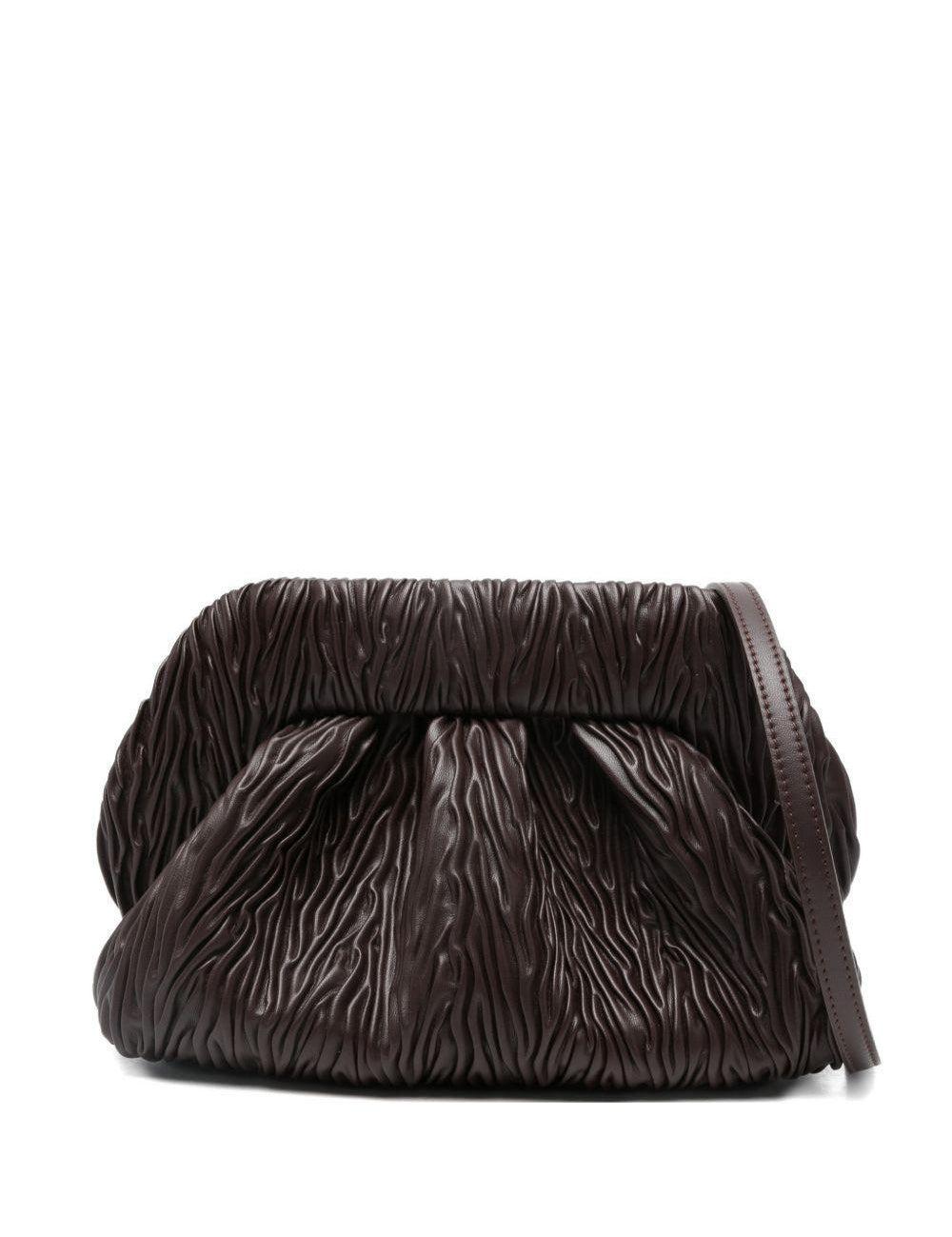 Clutch bios media in marrone Themoirè - donna 