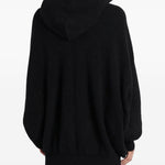 Felpa in lana con cappuccio hun Rick owens - uomo 