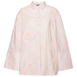 Camicia oversize in rosa Rotate - donna 