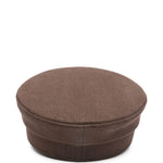Cappello baker boy con logo in marrone Ruslan baginskiy - donna 