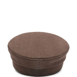 Cappello baker boy con logo in marrone Ruslan baginskiy - donna 