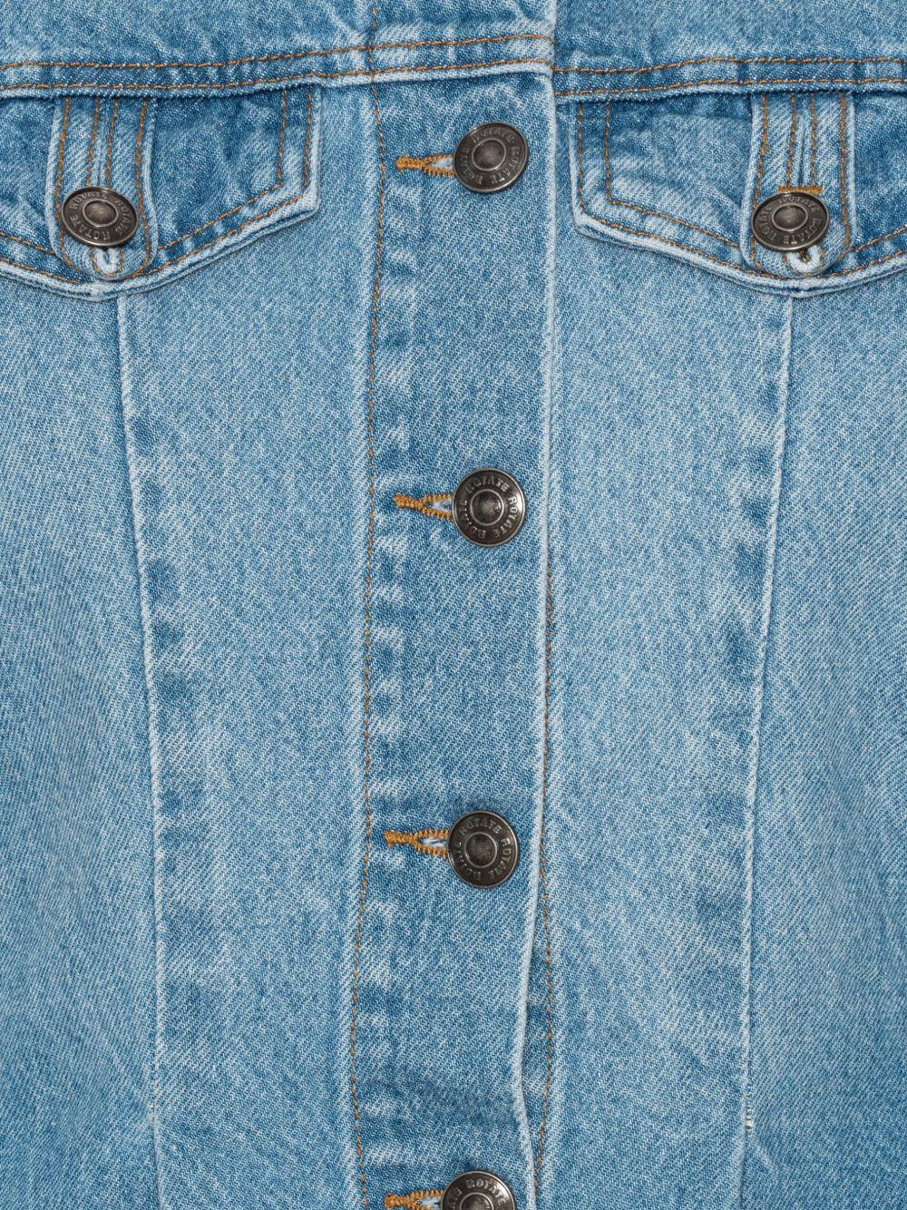 Top svasato in denim Rotate - donna 