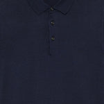 Polo con bottoni in blu Fay - uomo 
