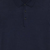 Polo con bottoni in blu Fay - uomo 