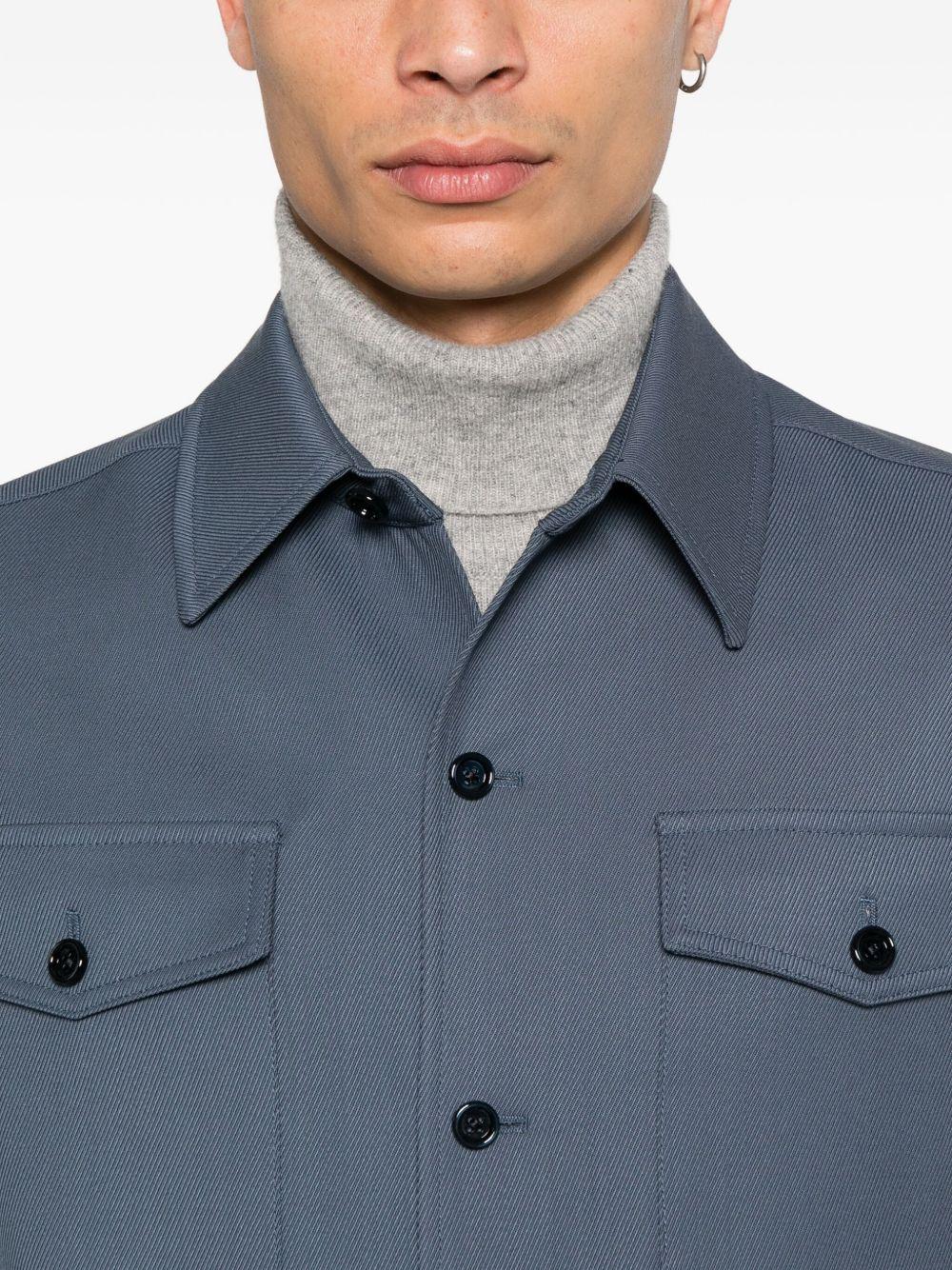 Giacca con tasche in blu Lardini - uomo 