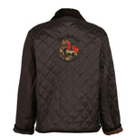 Giacca trapuntata in marrone Feng chen wang x barbour - uomo 