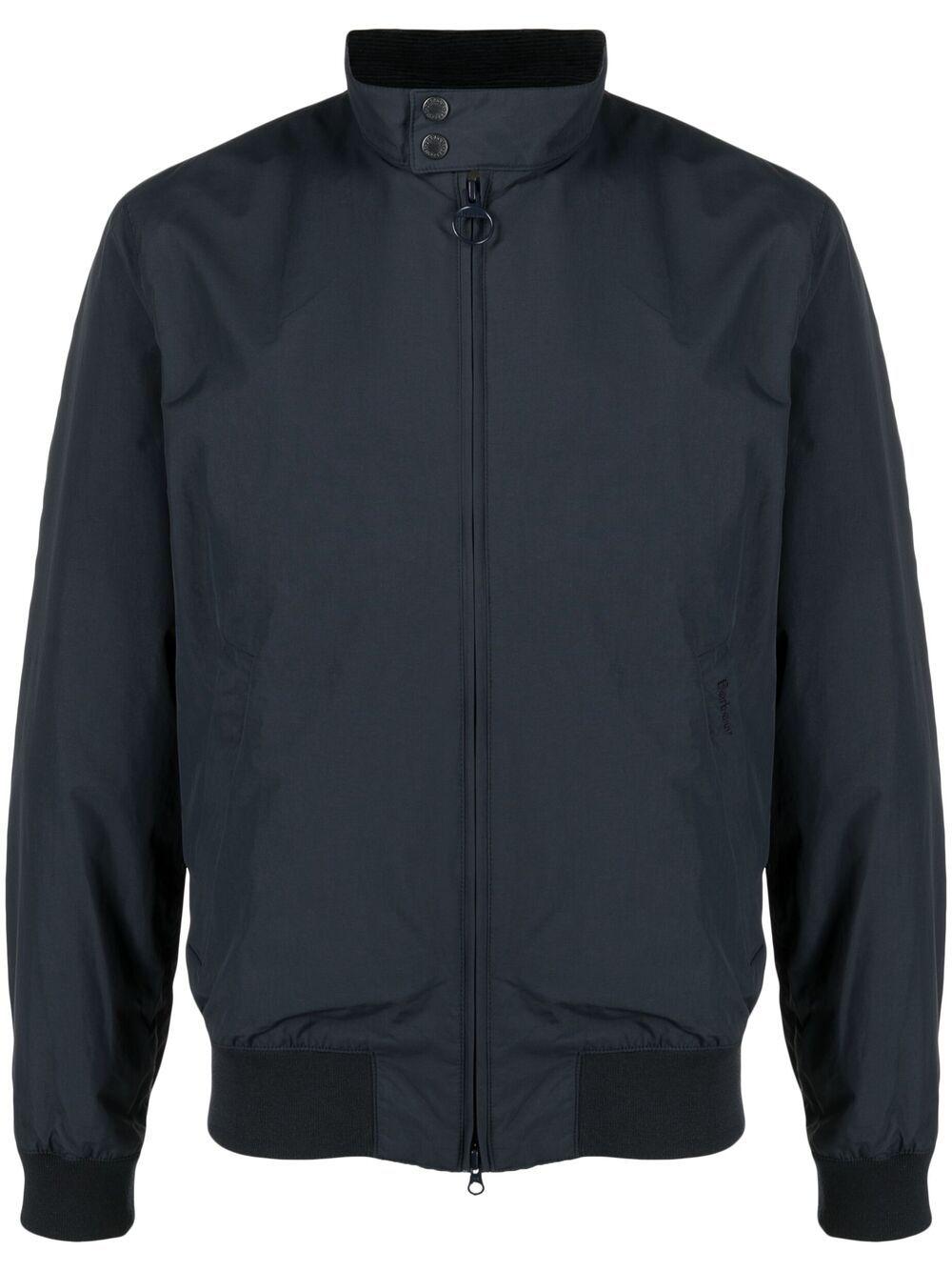 Bomber royston in blu BARBOUR - uomo 