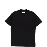 T-shirt a maniche corte in nero 