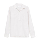 Polo a maniche lunghe in bianco Lardini - uomo 
