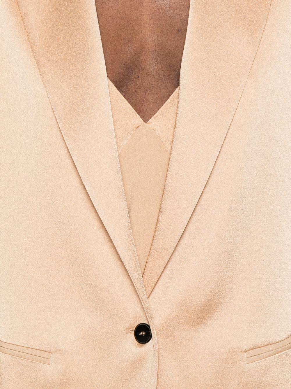 Blazer monopetto in beige Forte Forte - donna 