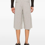 Pantaloncini Split in grigio Our legacy - uomo 