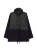 Giacca smock con cappuccio in nero Barbour x kaptain sunshine - uomo