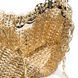 Borsa Iconic Chain 1969 in oro Rabanne - donna 