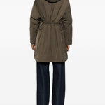 Cappotto parka lou andrea in marrone Gotha - donna 