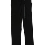 Pantaloni cargo con tasche in nero Whitesand - uomo 