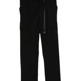 Pantaloni cargo con tasche in nero Whitesand - uomo 