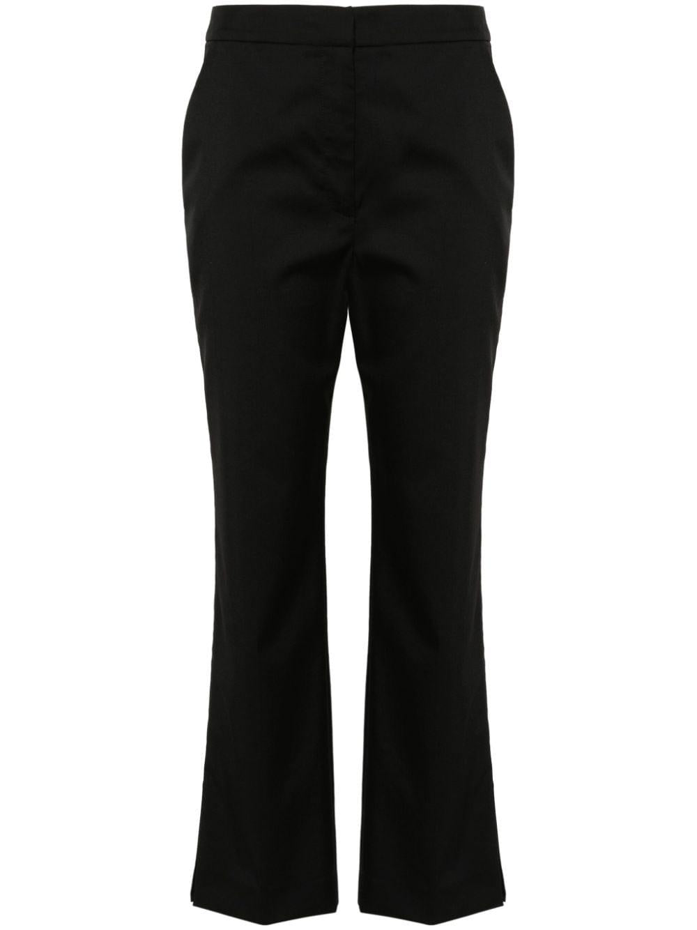Pantaloni dorkas in nero Loulou Studio - donna 