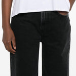 Jeans di cotone in grigio Loulou de saison - donna 