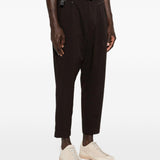 Pantaloni a righe in marrone and Wander - uomo 