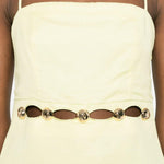 Top Cruz Cami in verde lime 