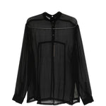 Top con bottoni sul retro in nero Rick owens - uomo 