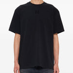 T-shirt con stampa grafica in nero 44 label group - uomo 