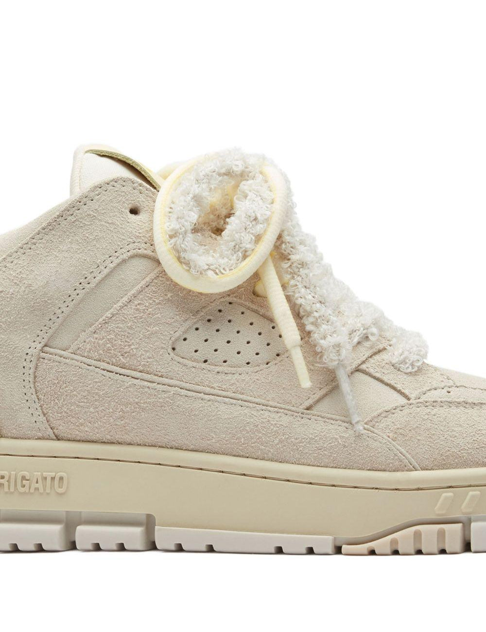 Sneakers in camoscio in giallo e beige Axel arigato - uomo 