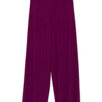 Pantaloni a gamba ampia in viola Forte forte - donna 