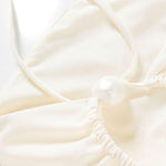 Top bikini  in bianco Magda butrym - donna 