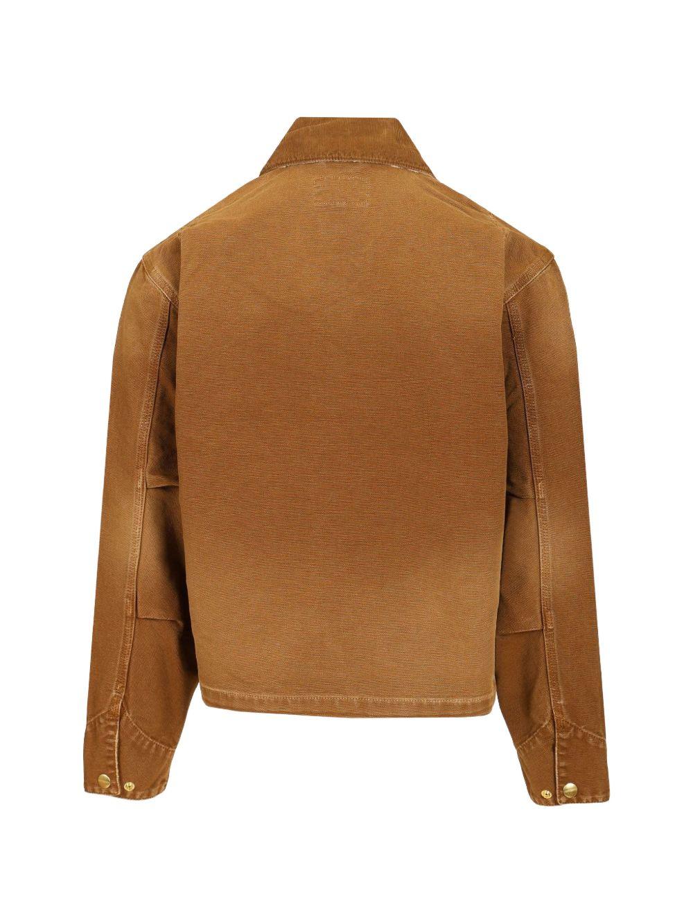 Giacca in cotone dearborn in marrone 