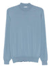 Maglione in lana a collo alto in blu Lardini - uomo