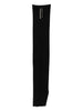 Gonna lunga con coulisse e spacco laterale in nero Rick owens drkshdw - donna