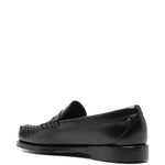 Mocassini con dettaglio intrecciato weejun in nero Gh bass - uomo 