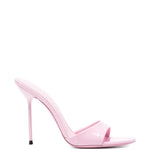 Mules Lidia 105mm in rosa Paris texas - donna 