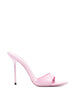 Mules Lidia 105mm in rosa Paris texas - donna