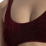 Bikini lumiere sporty in bordeaux Oséree - donna 