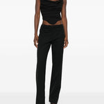 Top bustier in nero Giuseppe di morabito - donna 