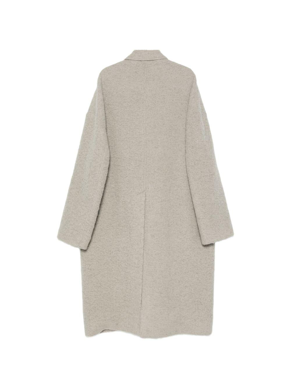 Cappotto Brad monopetto in grigio 