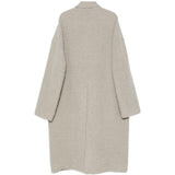 Cappotto Brad monopetto in grigio 