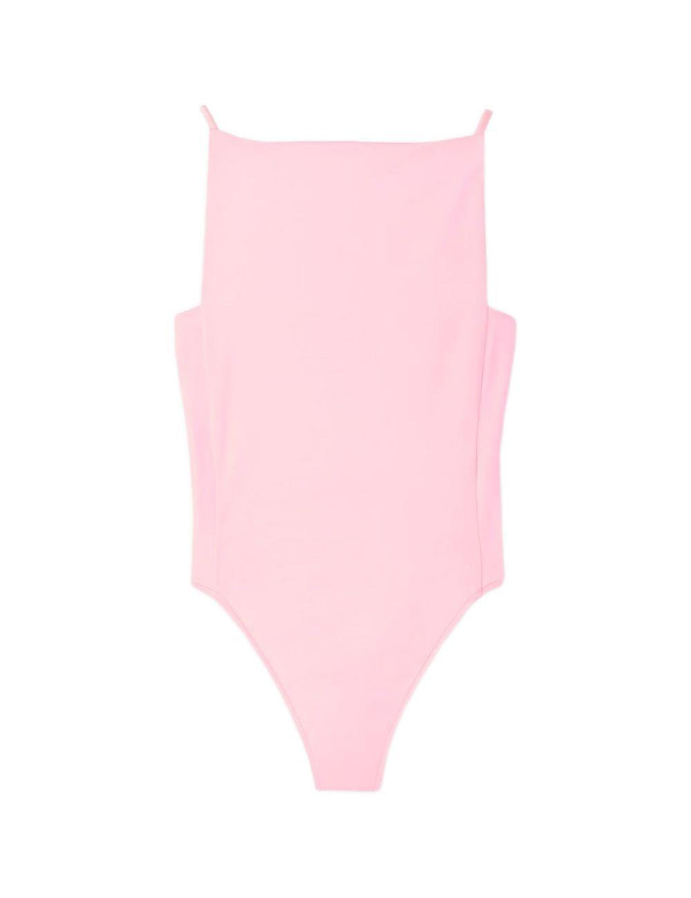 Costume da bagno con schiena aperta in rosa Jacquemus - donna 