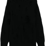 Maglione con effetto vissuto in nero Junya watanabe - donna 