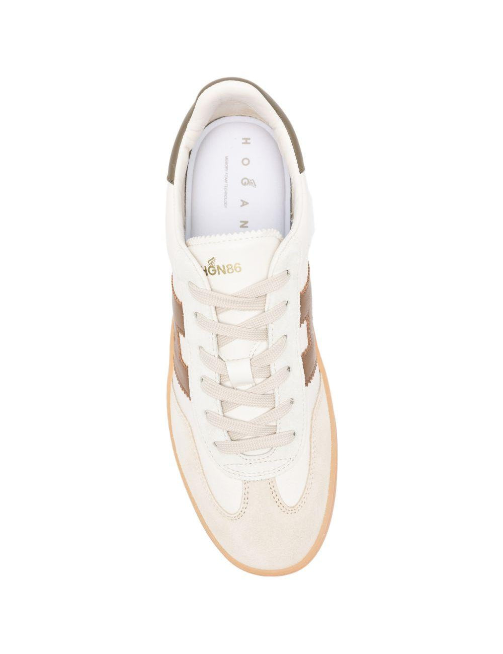 Sneakers cool con logo in bianco Hogan - uomo 