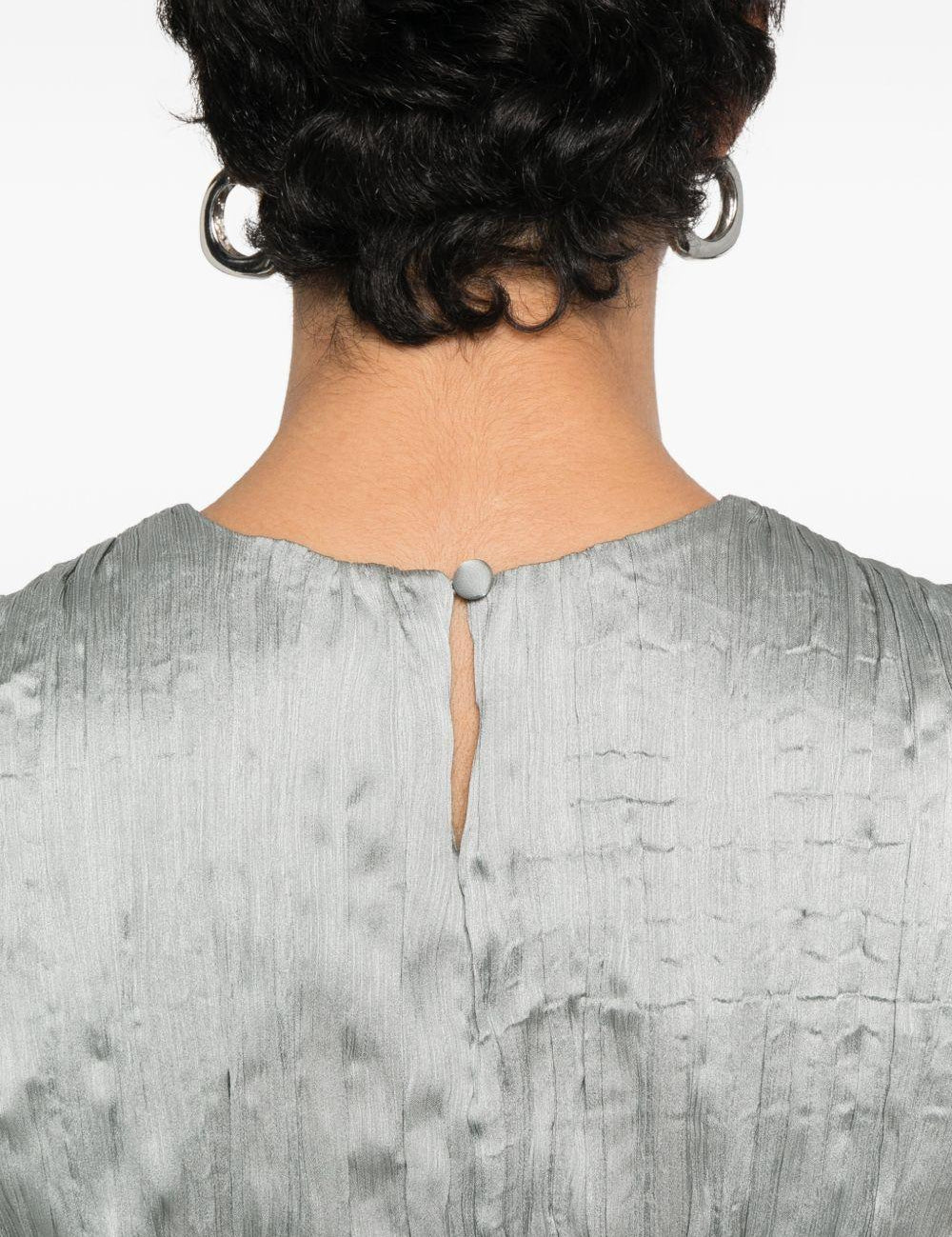 Abito lungo Mizu in argento staud - donna 