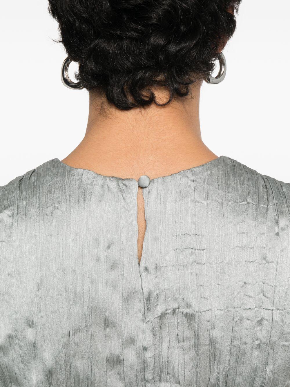 Abito lungo Mizu in argento staud - donna 