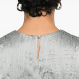 Abito lungo Mizu in argento staud - donna 
