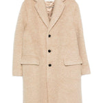 Cappotto monopetto rustic in beige Dries van noten - uomo 