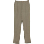 Pantaloni con pieghe in verde Kiton - uomo 