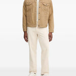 Giacca denim sherpa type iii  in beige Levi's - uomo 