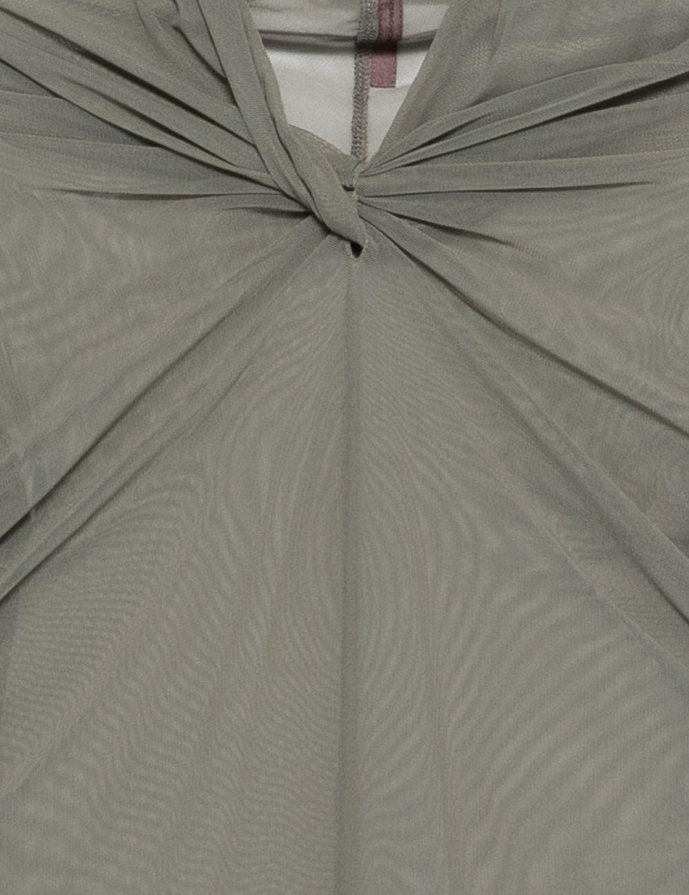 Top a maniche lunghe Kairo Twisted in verde Rick owens lilies - donna 