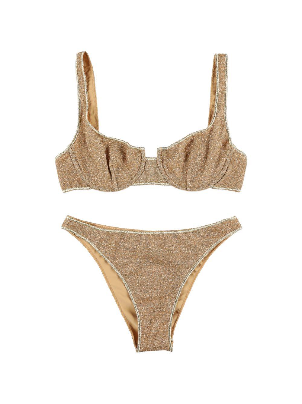 Set Bikini Lumière in oro Oséree - donna 